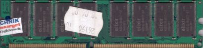 Elixir M2U51264DS8HC3G-5T 512MB DDR1 400 MHz PC3200U-30330 RAM Memory* r1064