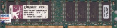 Kingston KVR400X64C3AK2/2G 9905193-109.A00LF 1GB DDR1 Arbeitsspeicher RAM* r1087