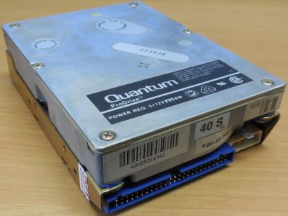 Quantum ProDrive 40S HDD SCSI 50-pin 40MB Retro Festplatte 3662rpm 64KB* F871