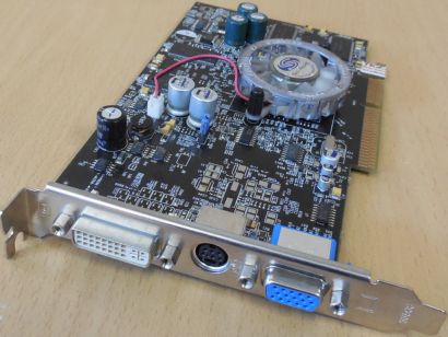 Sapphire Radeon 9600XT ATI Radeon 9600 XT 256MB VGA TV-Out DVI-I Retro AGP* g825