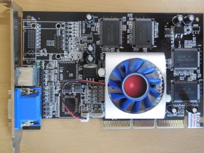 XELO nVidia GeForce4 MX 440 SE 64MB 128Bit DDR VGA S-Video TV-Out Retro AGP*g837