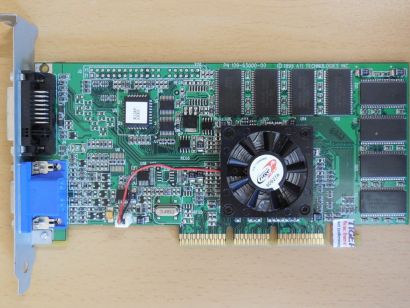 APPLE 630-2906 MAC ATI RAGE 128 Pro 109-63000-00 16MB Retro AGP Grafikkarte*g838