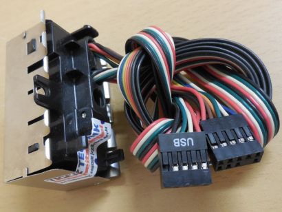 Hyrican PC SET00734 Front IO Panel 2x USB 2.0 HD Audio Mikrofon* pz1217