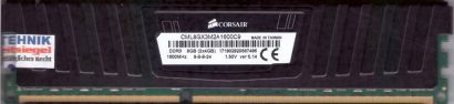 Corsair 8GB Kit 2x 4GB CML8GX3M2A1600C9 DDR3 1600MHz Arbeitsspeicher RAM* r1106