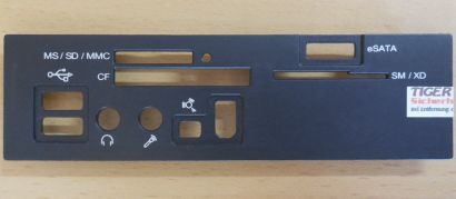 Medion Frontblende 60500-54171-01 USB Audio FireWire MS SD CF SM xD eSATA*pz1226