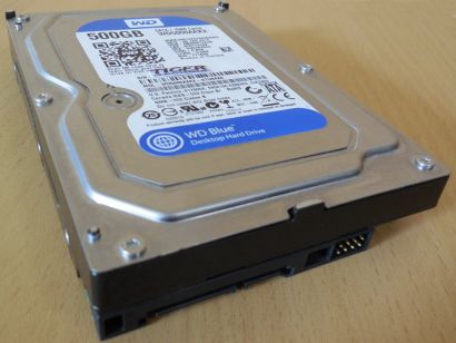 Western Digital Caviar Blue WD5000AAKX-22ERMA0 HDD SATA 500GB Festplatte* F880
