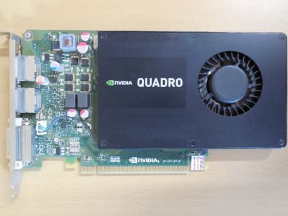 PNY VCQ2200-T nVidia Quadro K2200 4GB GDDR5 128Bit 2x DP DVI PCIe 2.0 P2010*g848