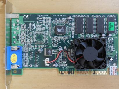 Gainward C-TM64/32M 9904-40 nVidia RIVA TNT2 M64 32MB 64-Bit VGA Retro AGP* g849
