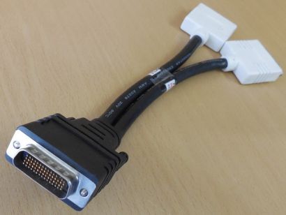 Dell 0H9361 1x DMS-59 zu 2x DVI DVI-I Dual Adapter Y Splitter Kabel NEU* pz1244