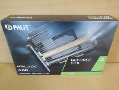 Palit GTX1650 KalmX 4G nVidia GeForce GTX 1650 4GB GDDR5 PCIe 3.0 HDMI 2xDP*g853