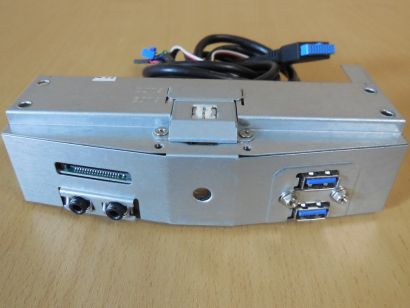 Medion Akoya P4130 D MT22 Front Panel USB Audio SD MMC Power Schalter LED*pz1247