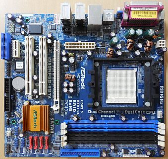 ASRock 939NF6G-VSTA Mainboard +Blende AMD Sockel 939 PCIe DDR SATA VGA Aud*m1174