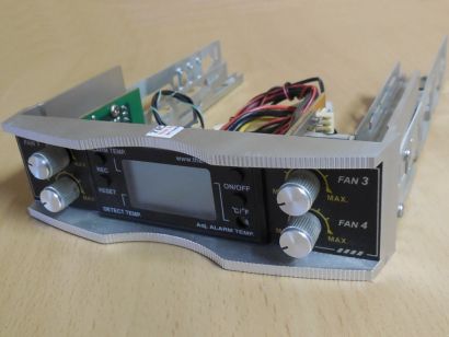 Thermaltake Hardcano 9 5,25 Zoll Lüftersteuerung LCD Temperaturanzeige* pz1254