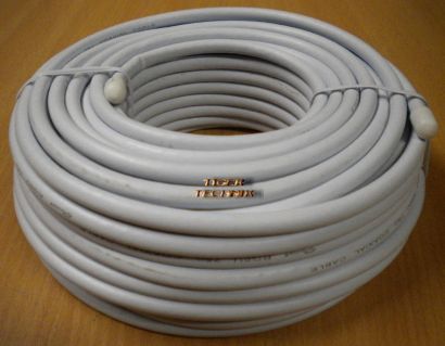 Vivanco PS KX710 SAT Koaxialkabel 40m 75db Antennenkabel zum Verlegen*so114