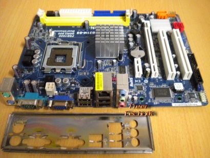 ASRock G31M-GS Intel®(LGA775)FSB1600,1333,1066,800,533MHz MB+ Blende*m416