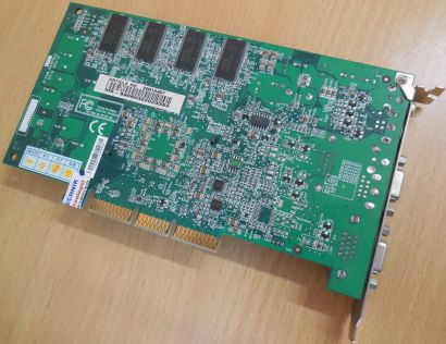 Medion MS-8906 ATI Radeon 9600 TX 128MB 2x VGA TV-Out Comp AGP Grafikkarte* g110