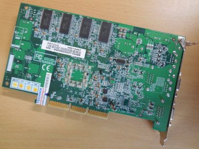 Medion MS-8906 ATI Radeon 9600 TX 128MB 2x VGA TV-Out Comp AGP Grafikkarte* g110