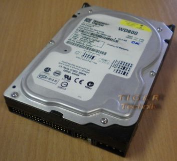 Western Digital Caviar WD800JB -00DKA0 Festplatte HDD IDE 80GB 3,5 f252