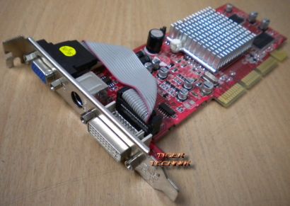 ATI D33053 Typ EZ94VD Radeon 64MB DVI VGA TV-Out AGP Grafikkarte* g114