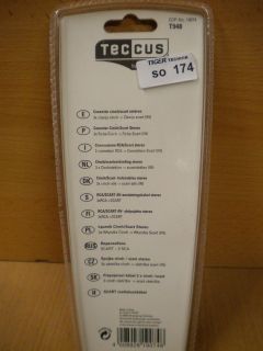 Teccus by Vivanco 2m Chinch Scart Verbindung Stereo Scart in 3x Chinch* so174