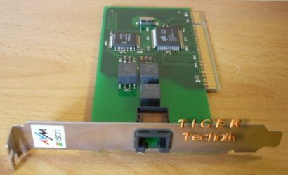 AVM FRITZ! PCI 2.1 Fax Card - ISDN Modem For Send/Receive - Windows XP/7/10 Compatible