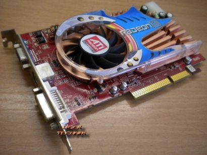 ATI Radeon RX1300GEA2-D3 256MB AGP8x VGA, DVI TV-Out Grafikkarte* g129