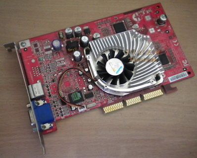 MSI MS-8867 VTP GeForce4 MX460 Grafikkarte AGP4x 64MB VGA TV-Out g33