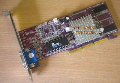 TNT2 M64 nVidia Riva TNT2 Grafikkarte AGP 4x 32MB SDRAM VGA  g24