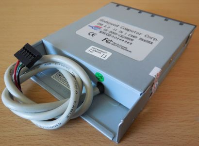 Godspeed Computer USB 2.0 Kartenlesegerät GS-2005-CR28806 11 in 1 schwarz* kl03