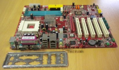 MSI KT6 Delta MS-6590 Ver. 2 Sockel 462 Mainboard + Blende* m171