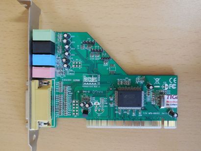 Hercules Gamesurround Muse Lt 4.1 MPB-000153 Ver 1.1 CMI8738 PCI Soundkarte* s29