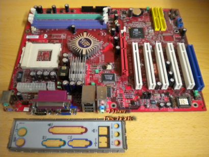 MSI MS-6570 Ver. 1 Mainboard K7N2G Sockel 462 8x AGP PCI VGA + Blende* m184