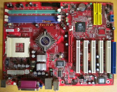 MSI MS-6570 Ver. 1 Mainboard K7N2G Sockel 462 8x AGP PCI VGA + Blende* m184 MSI MS-6570 Ver. 1 Mainboard K7N2G Sockel 462 8x AGP PCI VGA + Blende* m184