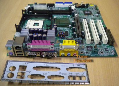 MSI MS-6533E Ver. 1 Mainboard Sockel 478 PCI AGP CNR 2x Seriell + Blende* m199