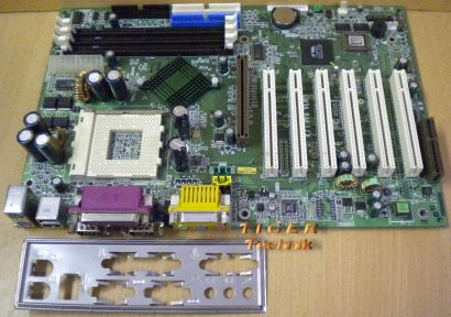 MSI MS-6330 K7T Pro Ver.1 Mainboard + Blende Sockel A 462 AGP PCI SD-RAM* m241