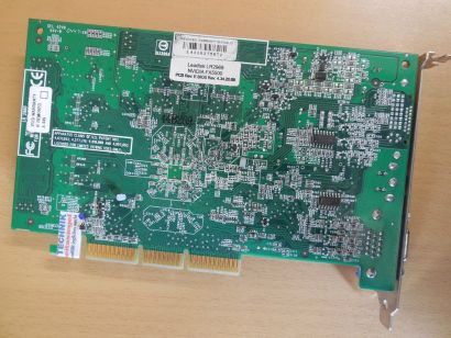 Leadtek LR2969 A340 Pro GeForce FX 5500 RETRO AGP 256MB 128Bit VGA S-Video* g34