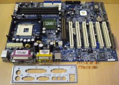 QDI Superb 4E Mainboard Sockel 478 AGP PCI CNR 2x Seriell + Blende* m293