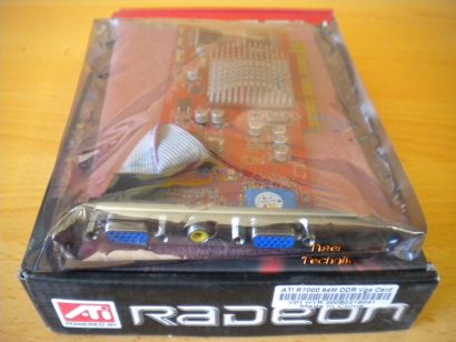 ATI Radeon R7000 AGP 8x 64MB 64Bit PC Grafikkarte NEU OVP* g136