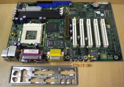 Fujitsu Siemens D1219-A21 GS 3 Mainboard Sockel 370 AGP PCI + Blende* m305