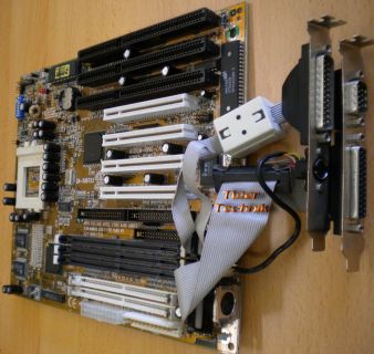 Gigabyte GA-586TX3 + 2 Slot-Blenden Sockel 7 ISA PCI  EDO oder SD-RAM* m309