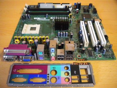 Dell CN-0U2575 Mainboard Optiplex 170L Sockel 478 PCI VGA LAN + Blende* m316