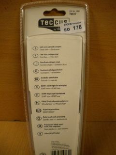 Teccus by Vivanco Video Scart Kabel vollverschaltet 1,5m Stecker-Stecker *so178