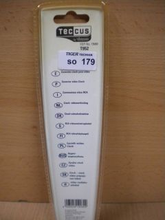 Teccus by Vivanco Cinch Video Kabel KoaxComposite 2m Cinch Stecker-Stecker*so179