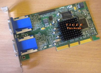 Matrox G450 G45+MDHA16D Grafikkarte AGP 16MB Dual Head VGA* g15