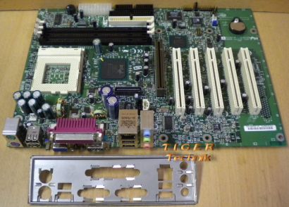 Intel D815EEA2 Mainboard A52399-803 Sockel 370 AGP PCI VGA + Blende* m358