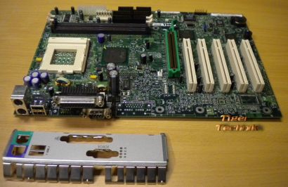 Intel D815EEA Mainboard MY-02336V Sockel 370 AGP PCI Seriell USB + Blende* m364