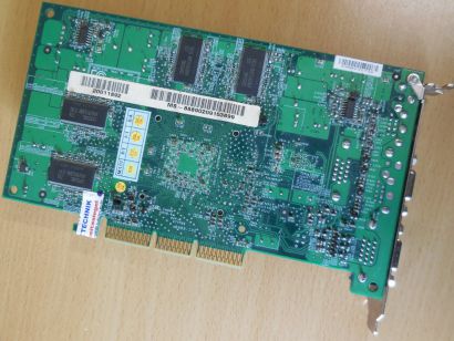Medion MSI MS-8889 nVidia GeForce4 Ti4200 128MB 2xVGA TVOut AGP Grafikkarte*g240