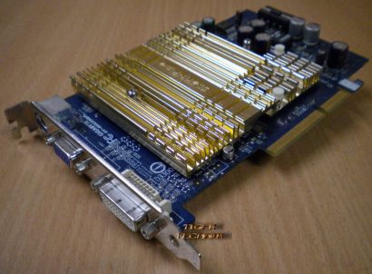 Gigabyte GV-N66256DP NVIDIA GeForce 6600 256 MB AGP x8 VGA DVI TV-OUT* g155