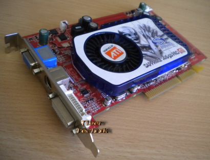 Sapphire 188-08C85-004SB ATI Radeon X1650 PRO DDR2 512MB AGPx8 DVI* g184