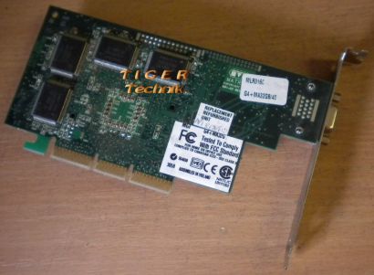 Matrox Millenium G400 Grafikkarte G4+MA32G MGA-G400 32MB AGPx4 1xVGA* g195